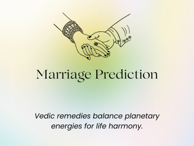 marriage vedic asytrology